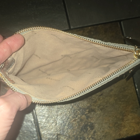 Brahmin Multicolor Crocodile Embossed Wristlet - Picture 5 of 7